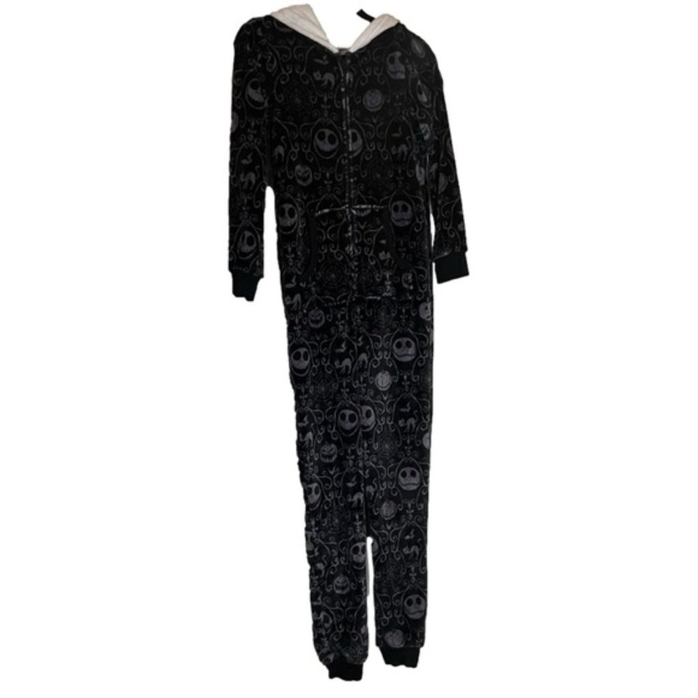 Disney Nightmare before Christmas Jack Skellington, onesie hoodie pajamas Size S